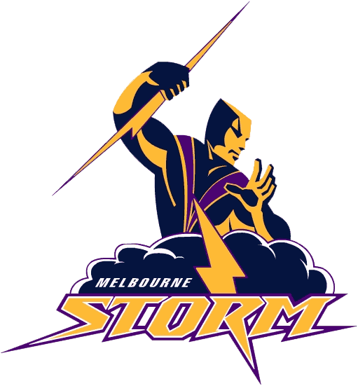 melbourne storm 1998-pres primary logo iron on transfers for clothing